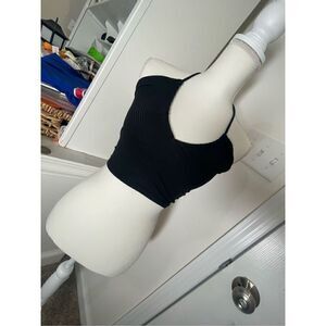 Wild Love women’s top black sleeveless size small